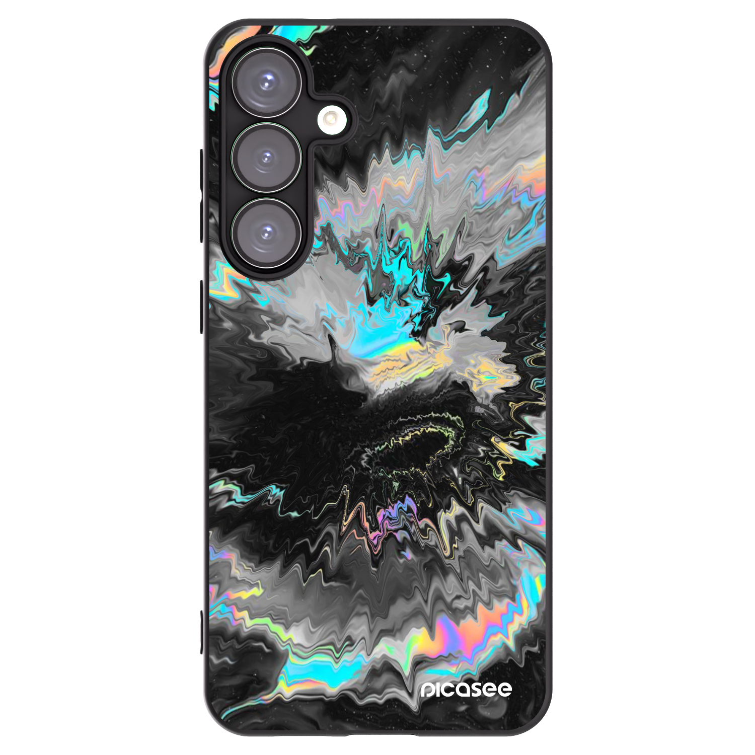 Picasee husă neagră din silicon pentru Samsung Galaxy S25+ 5G - Magnetic