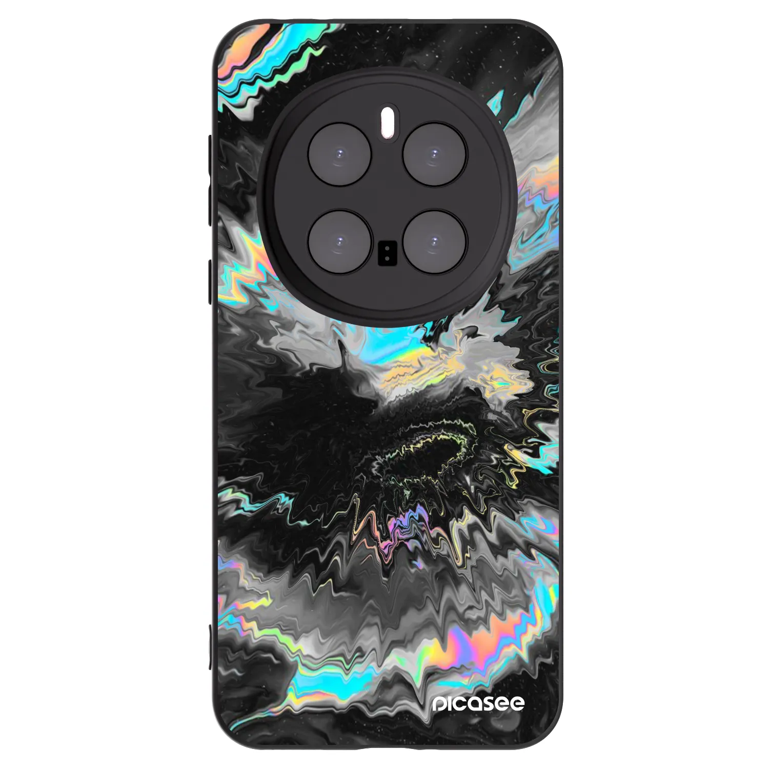 Picasee husă neagră din silicon pentru Honor Magic7 Pro 5G - Magnetic