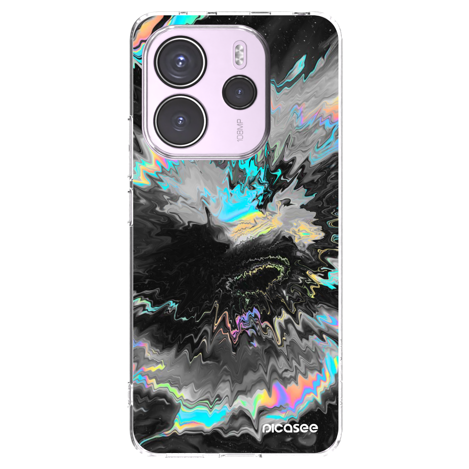 Picasee husă transparentă din silicon pentru Xiaomi Redmi Note 14 4G - Magnetic