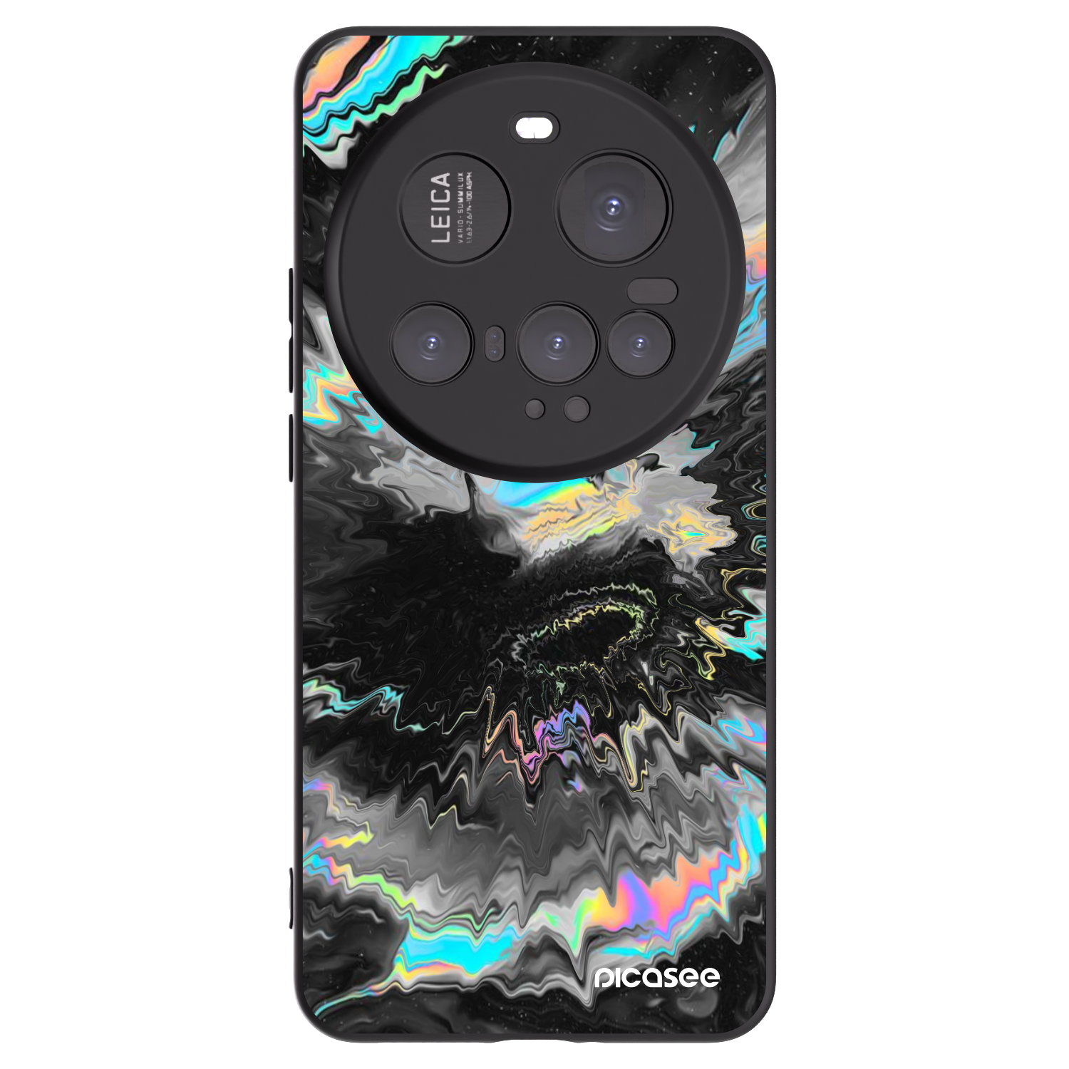 Picasee husă neagră din silicon pentru Xiaomi 15 Ultra - Magnetic