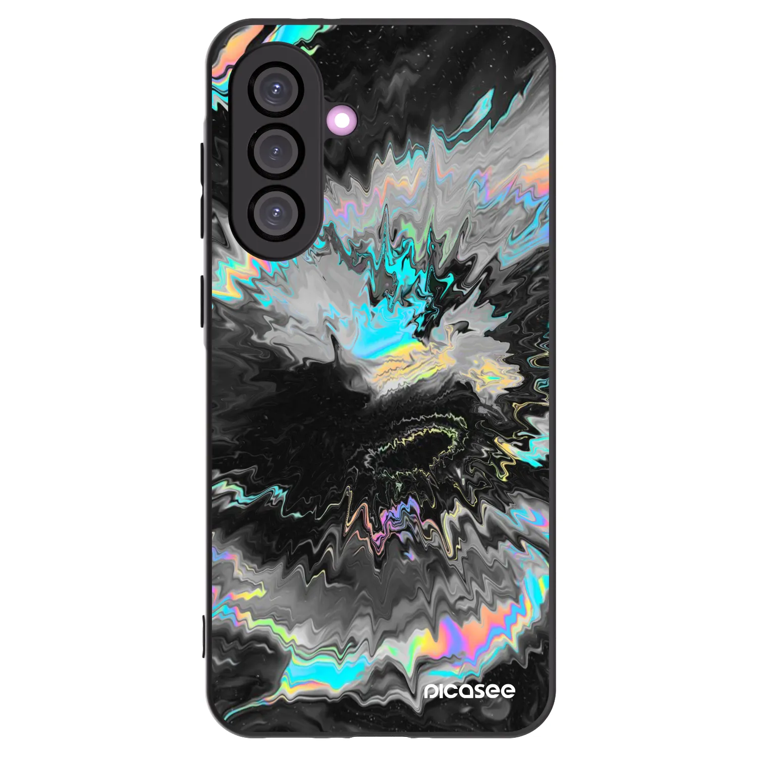 Picasee husă neagră din silicon pentru Samsung Galaxy A56 5G A566B - Magnetic