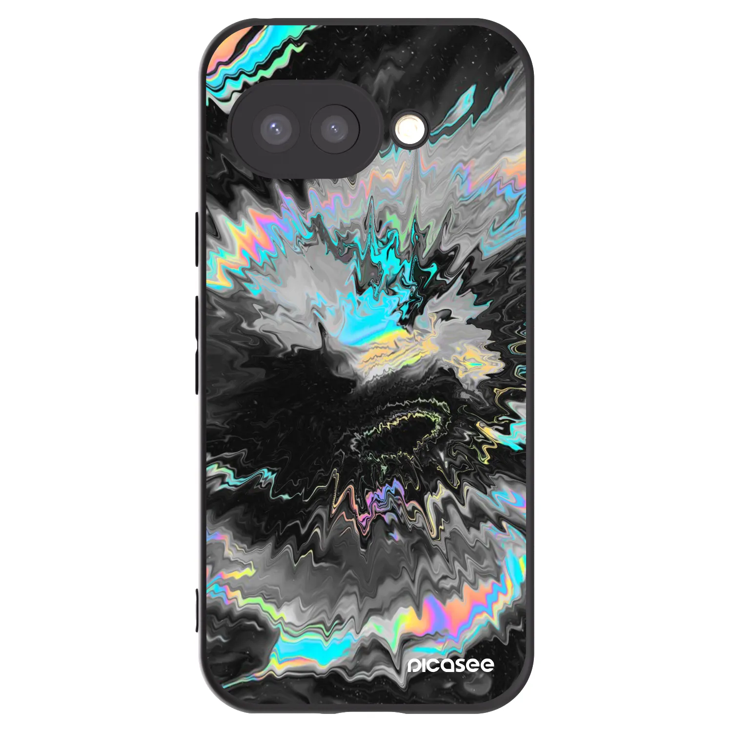 Picasee husă neagră din silicon pentru Google Pixel 9a - Magnetic