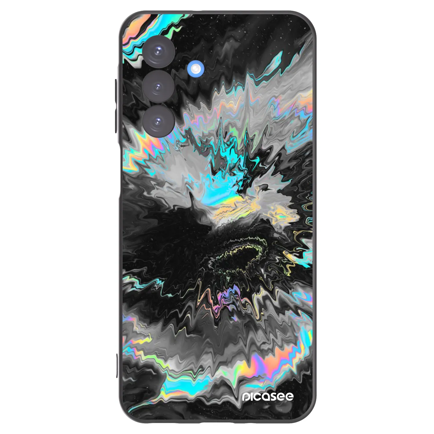 Picasee husă neagră din silicon pentru Samsung Galaxy A17 5G - Magnetic