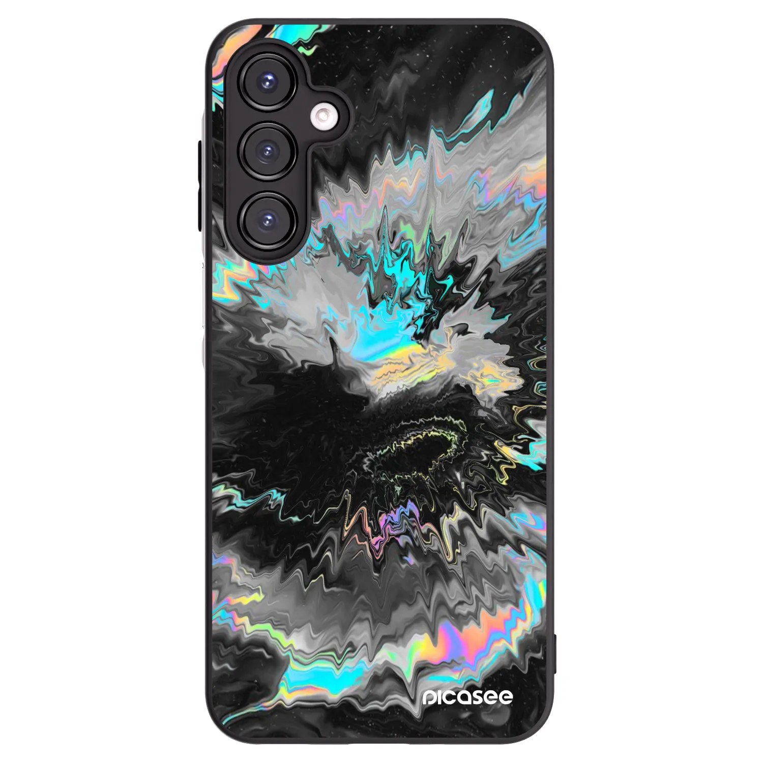 Picasee husă neagră din silicon pentru Samsung Galaxy A16 4G - Magnetic