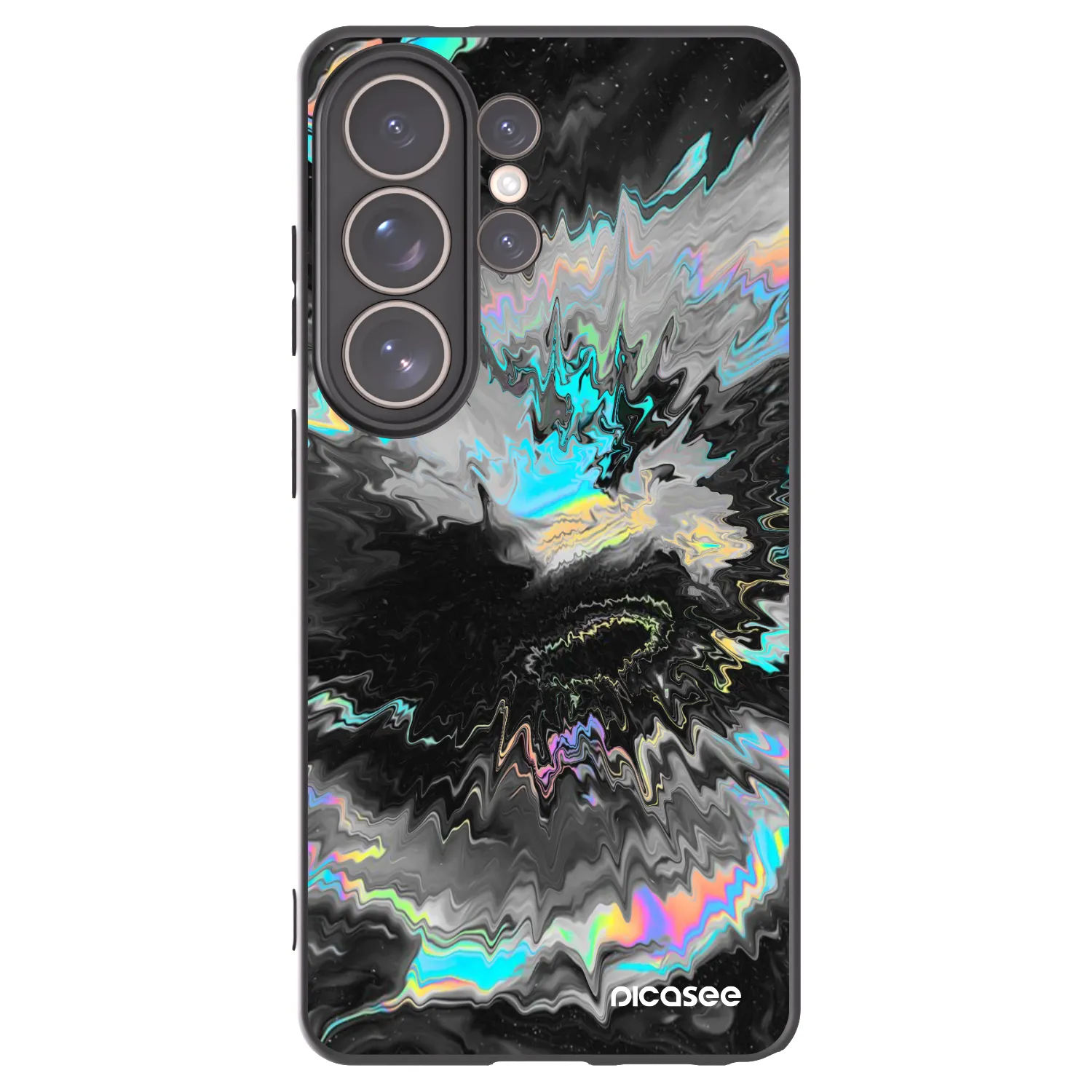 Picasee husă neagră din silicon pentru Samsung Galaxy S26 Ultra - Magnetic