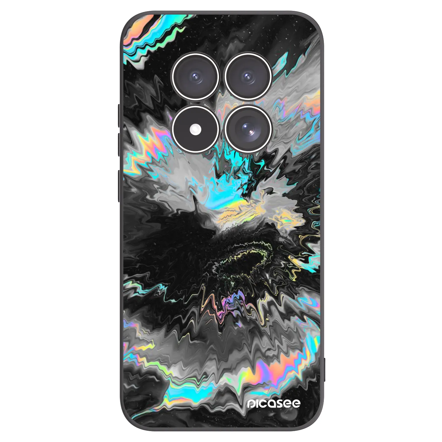 Picasee husă neagră din silicon pentru Xiaomi Redmi Note 15 Pro 5G - Magnetic