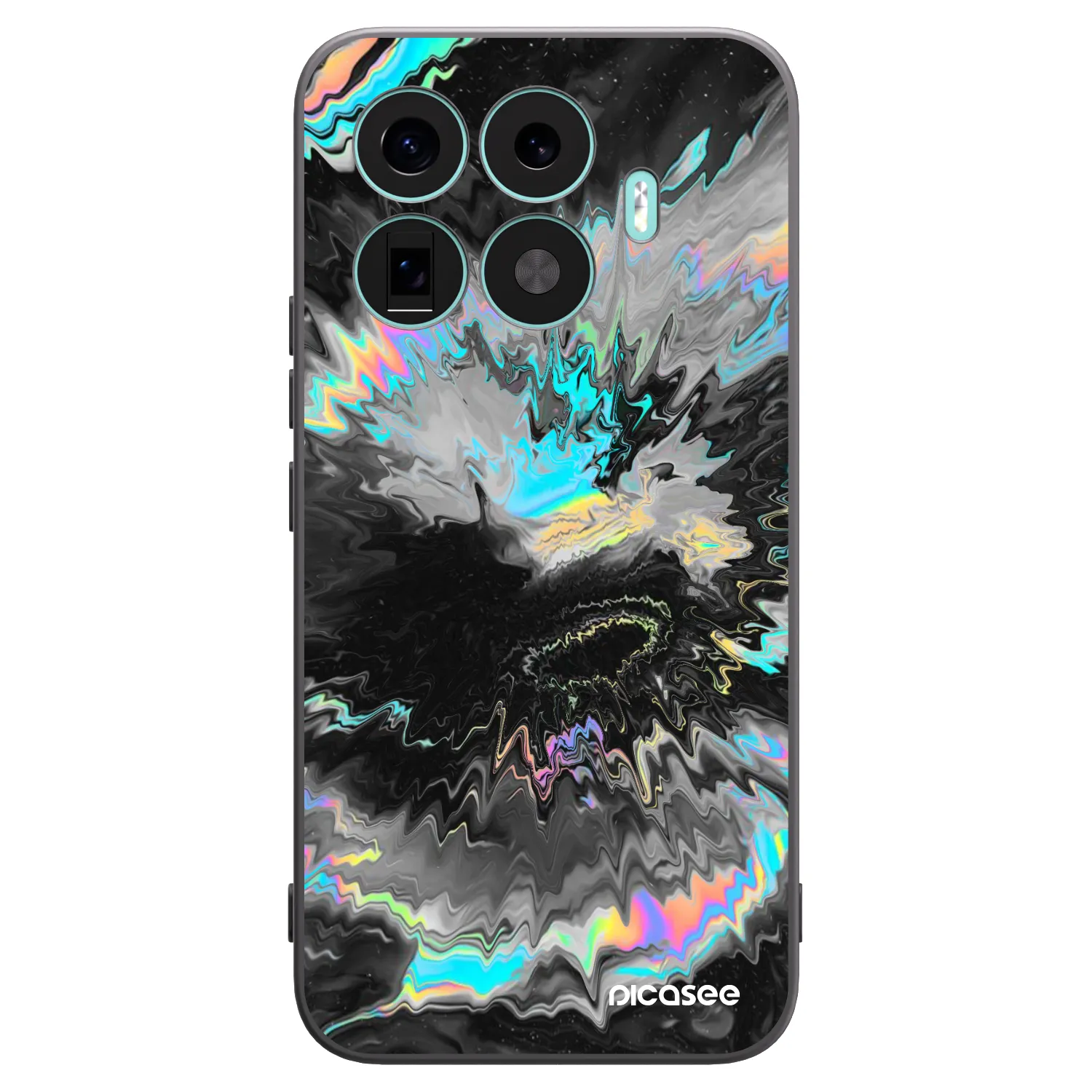 Picasee husă neagră din silicon pentru Xiaomi 17T Pro - Magnetic