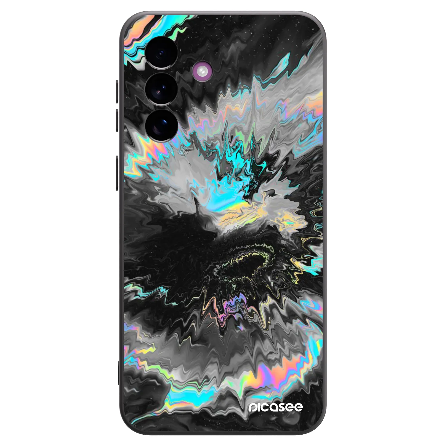 Picasee husă neagră din silicon pentru Samsung Galaxy A37 - Magnetic