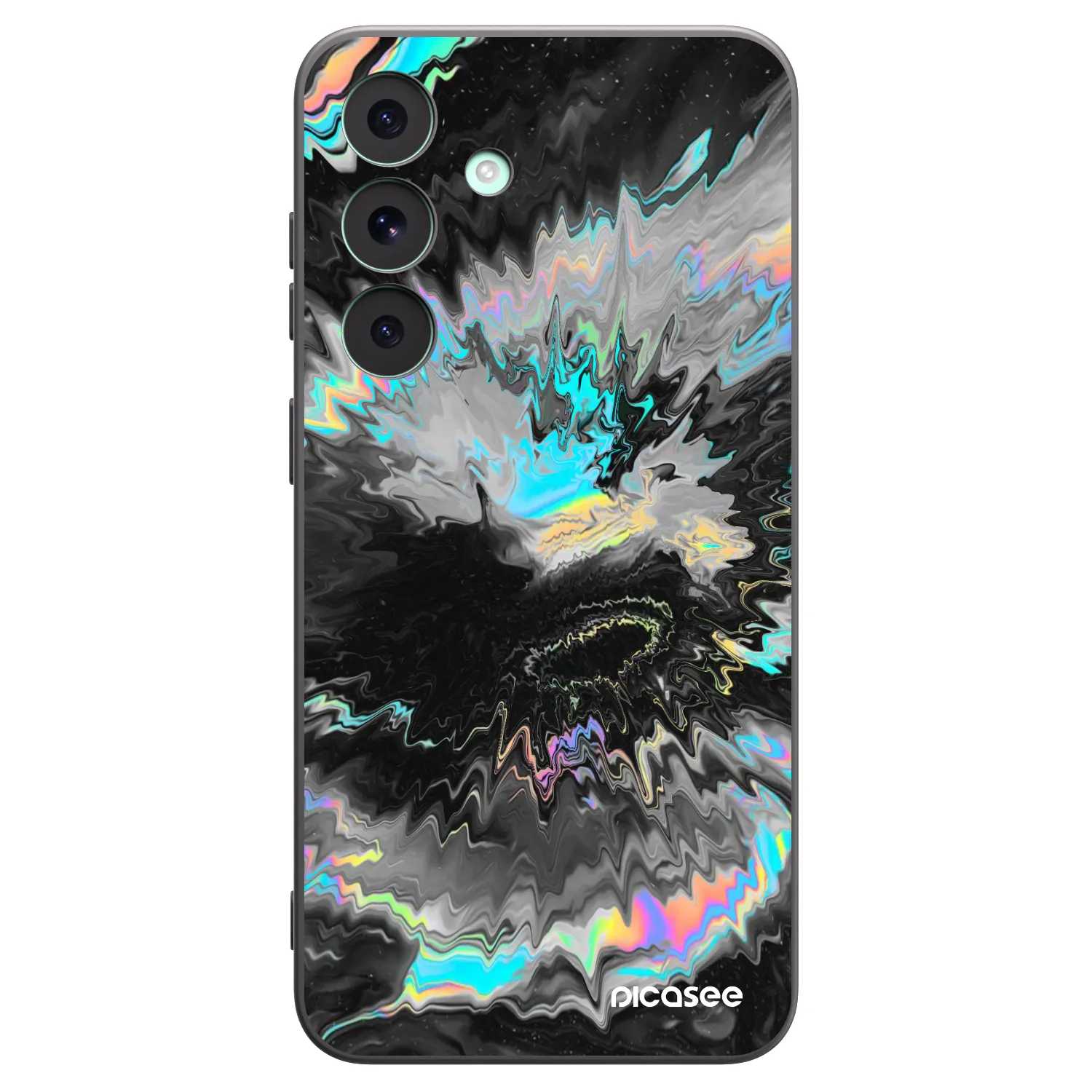 Picasee husă neagră din silicon pentru Samsung Galaxy S26 FE - Magnetic