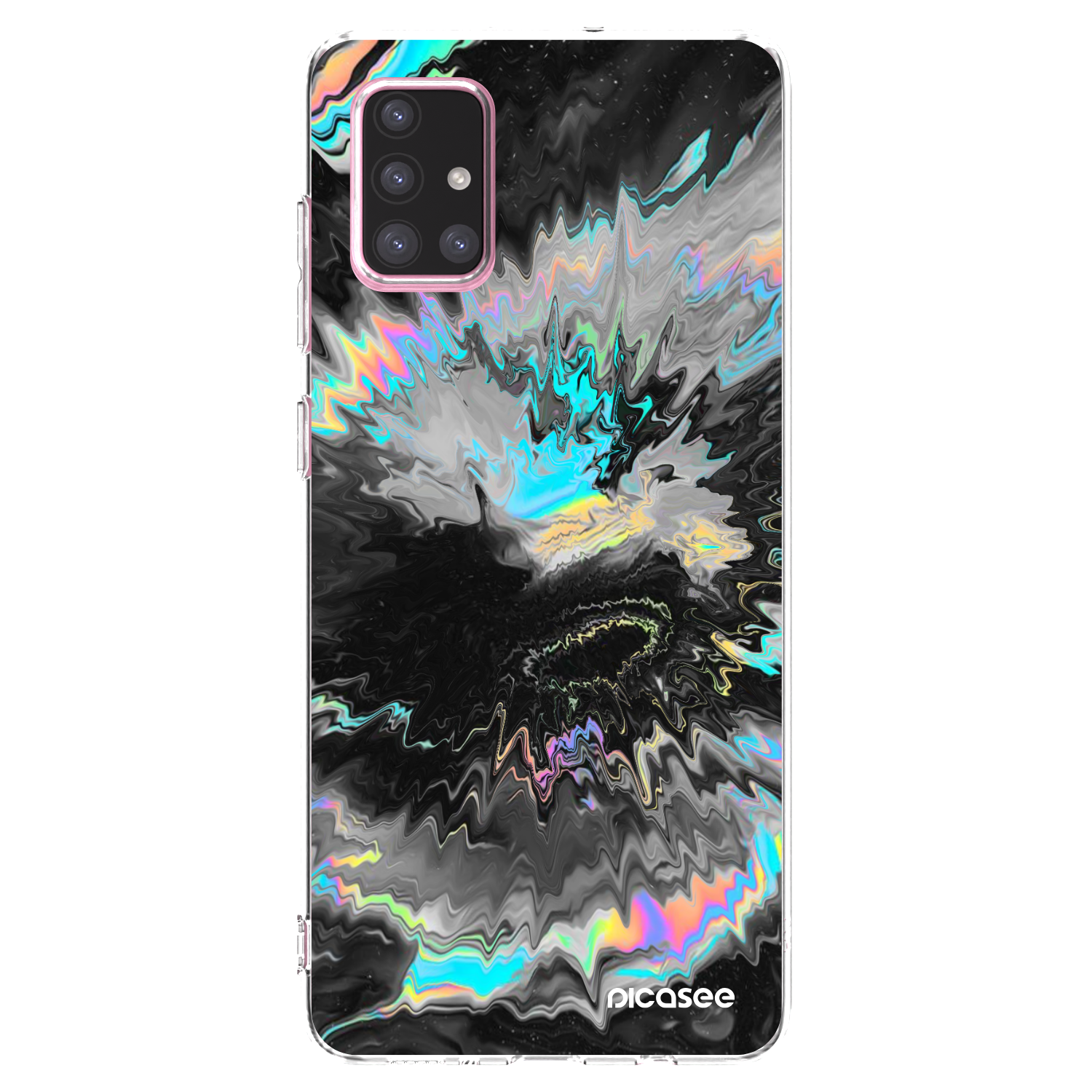 Picasee husă transparentă din silicon pentru Samsung Galaxy A71 A715F - Magnetic