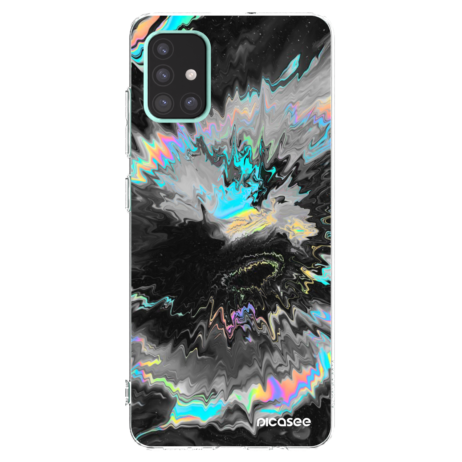 Picasee husă transparentă din silicon pentru Samsung Galaxy A51 A515F - Magnetic