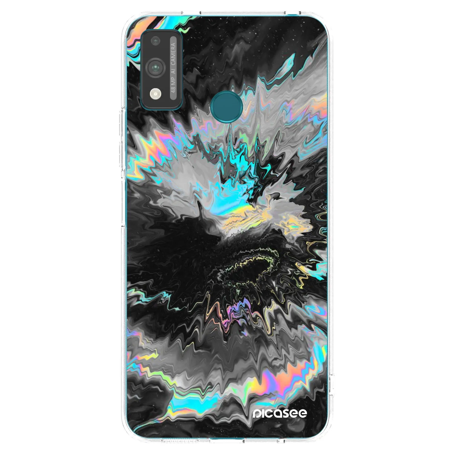 Picasee husă transparentă din silicon pentru Honor 9X Lite - Magnetic