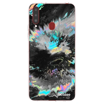 Picasee husă transparentă din silicon pentru Samsung Galaxy A20s - Magnetic