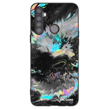 Picasee husă neagră din silicon pentru Realme 5 - Magnetic