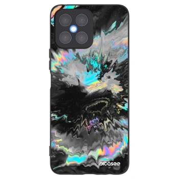 Picasee husă neagră din silicon pentru Honor X8 4G - Magnetic