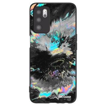 Picasee husă neagră din silicon pentru OPPO A16s - Magnetic