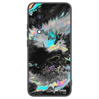 Picasee husă neagră din silicon pentru Honor 70 - Magnetic