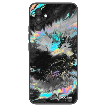 Picasee husă neagră din silicon pentru Samsung Galaxy A04s A047F - Magnetic