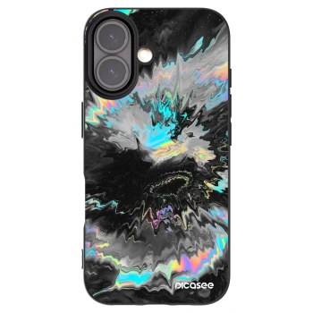 Picasee husă neagră din silicon pentru Apple iPhone 16 - Magnetic