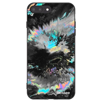 Picasee husă neagră din silicon pentru Apple iPhone 7 Plus - Magnetic