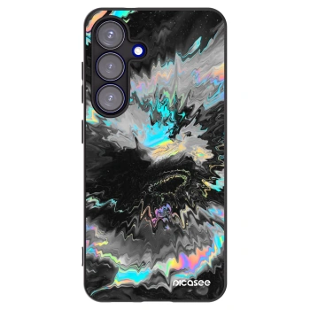 Picasee husă neagră din silicon pentru Samsung Galaxy S25 5G - Magnetic