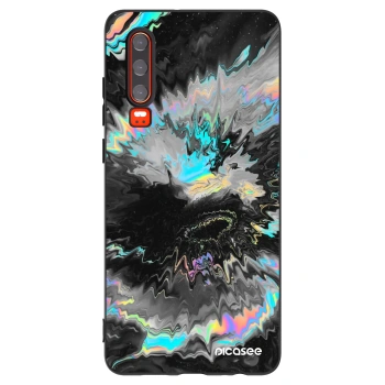 Picasee husă neagră din silicon pentru Huawei P30 - Magnetic