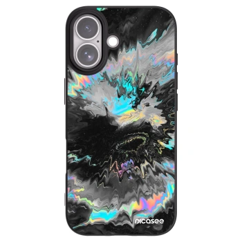 Picasee husă neagră din silicon pentru Apple iPhone 17 - Magnetic