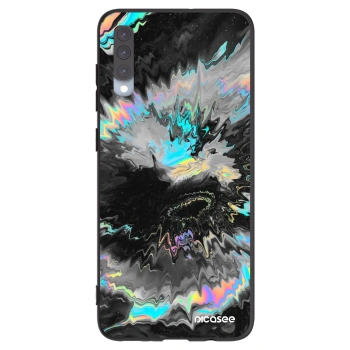 Picasee husă neagră din silicon pentru Samsung Galaxy A70 A705F - Magnetic
