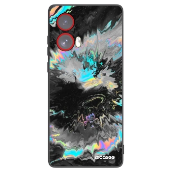 Picasee husă neagră din silicon pentru Motorola Edge 50 Fusion - Magnetic