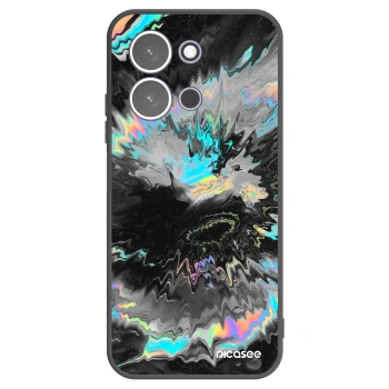 Picasee husă neagră din silicon pentru Xiaomi Redmi 15C 5G - Magnetic