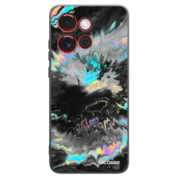 Picasee husă neagră din silicon pentru Motorola Edge 60 Neo 5G - Magnetic