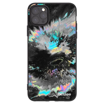 Picasee husă neagră din silicon pentru Apple iPhone 11 Pro Max - Magnetic