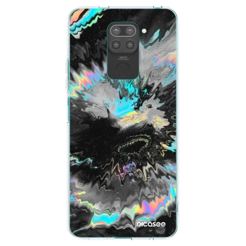 Picasee husă neagră din silicon pentru Xiaomi Redmi Note 9 - Magnetic