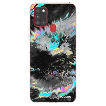 Picasee husă transparentă din silicon pentru Samsung Galaxy A21s - Magnetic