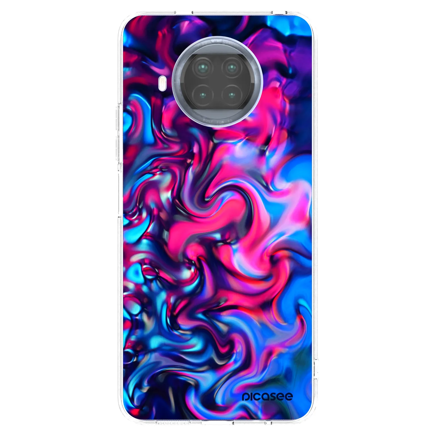 Picasee husă transparentă din silicon pentru Xiaomi Mi 10T Lite - Redlight