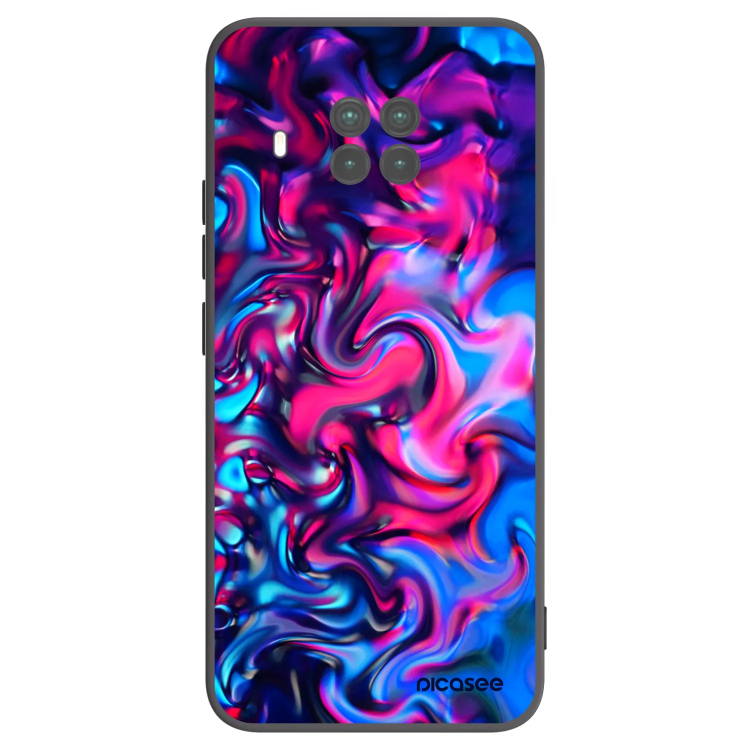 Picasee husă neagră din silicon pentru Xiaomi Mi 10T Lite - Redlight