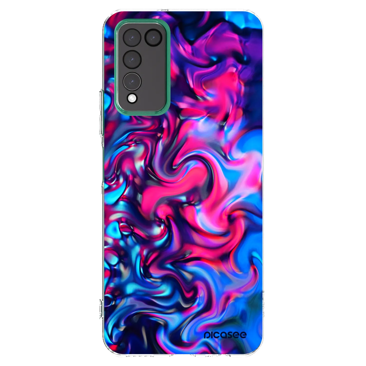 Picasee husă transparentă din silicon pentru Honor 10X Lite - Redlight