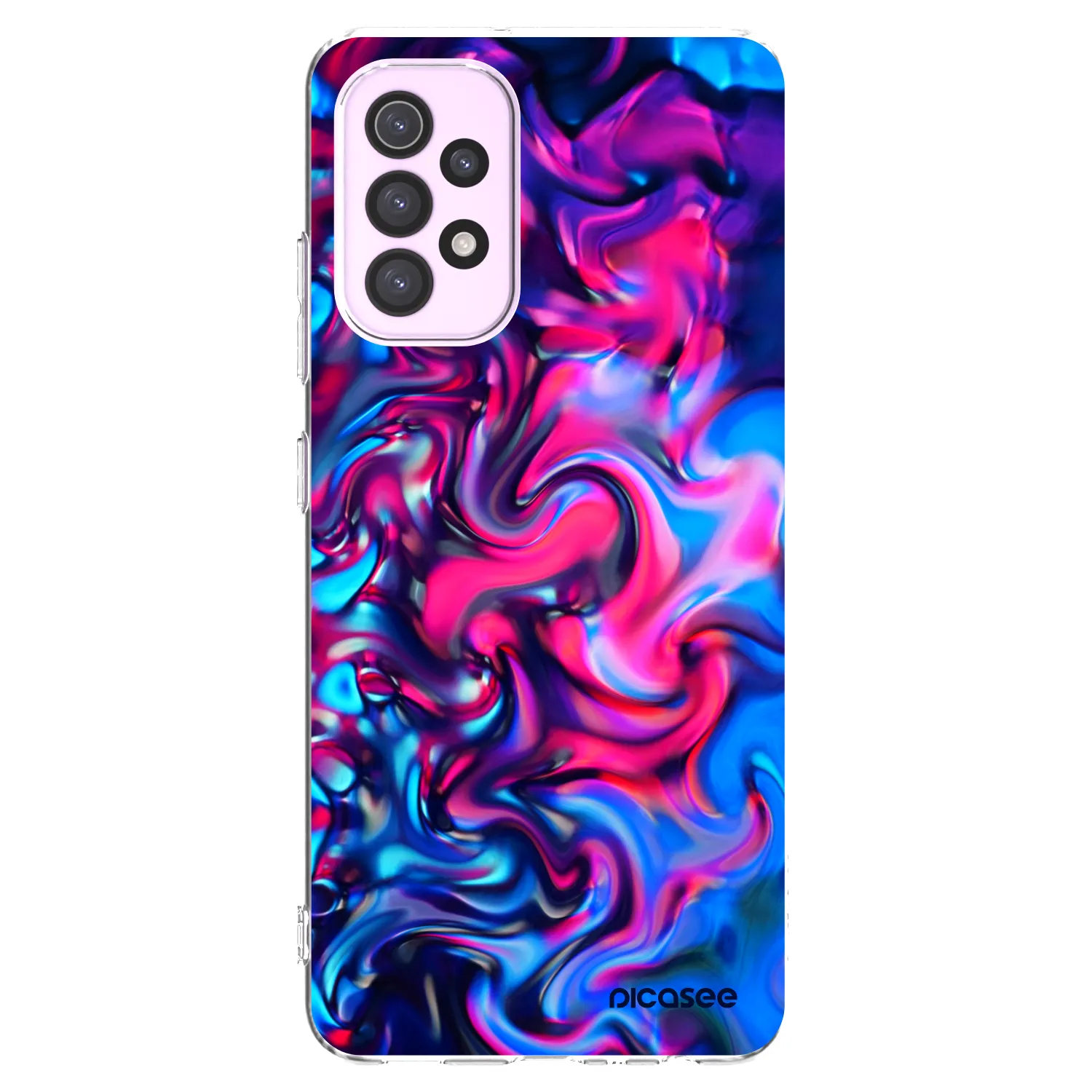 Picasee husă transparentă din silicon pentru Samsung Galaxy A32 5G A326B - Redlight