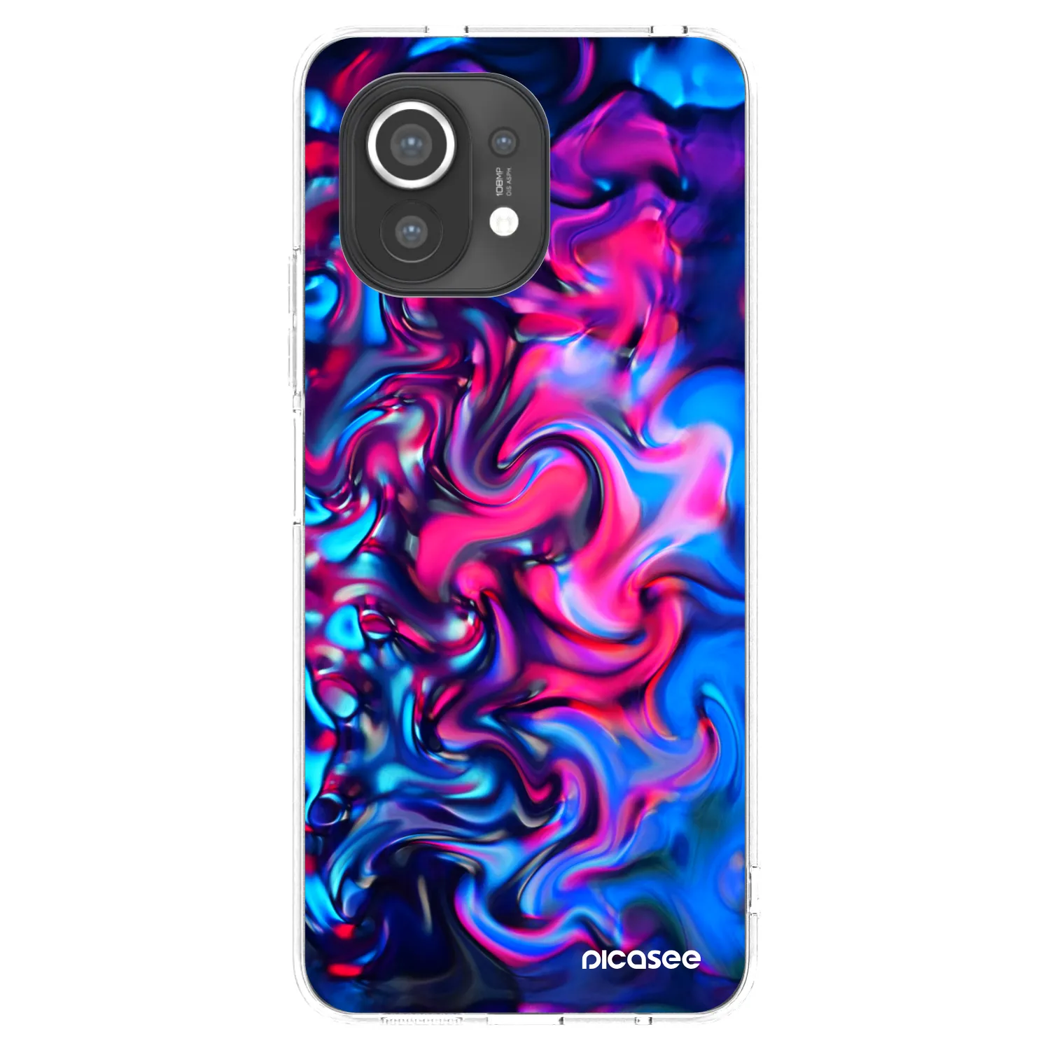 Picasee husă transparentă din silicon pentru Xiaomi Mi 11 - Redlight
