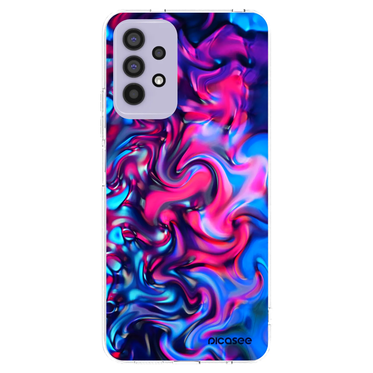 Picasee husă transparentă din silicon pentru Samsung Galaxy A32 4G SM-A325F - Redlight