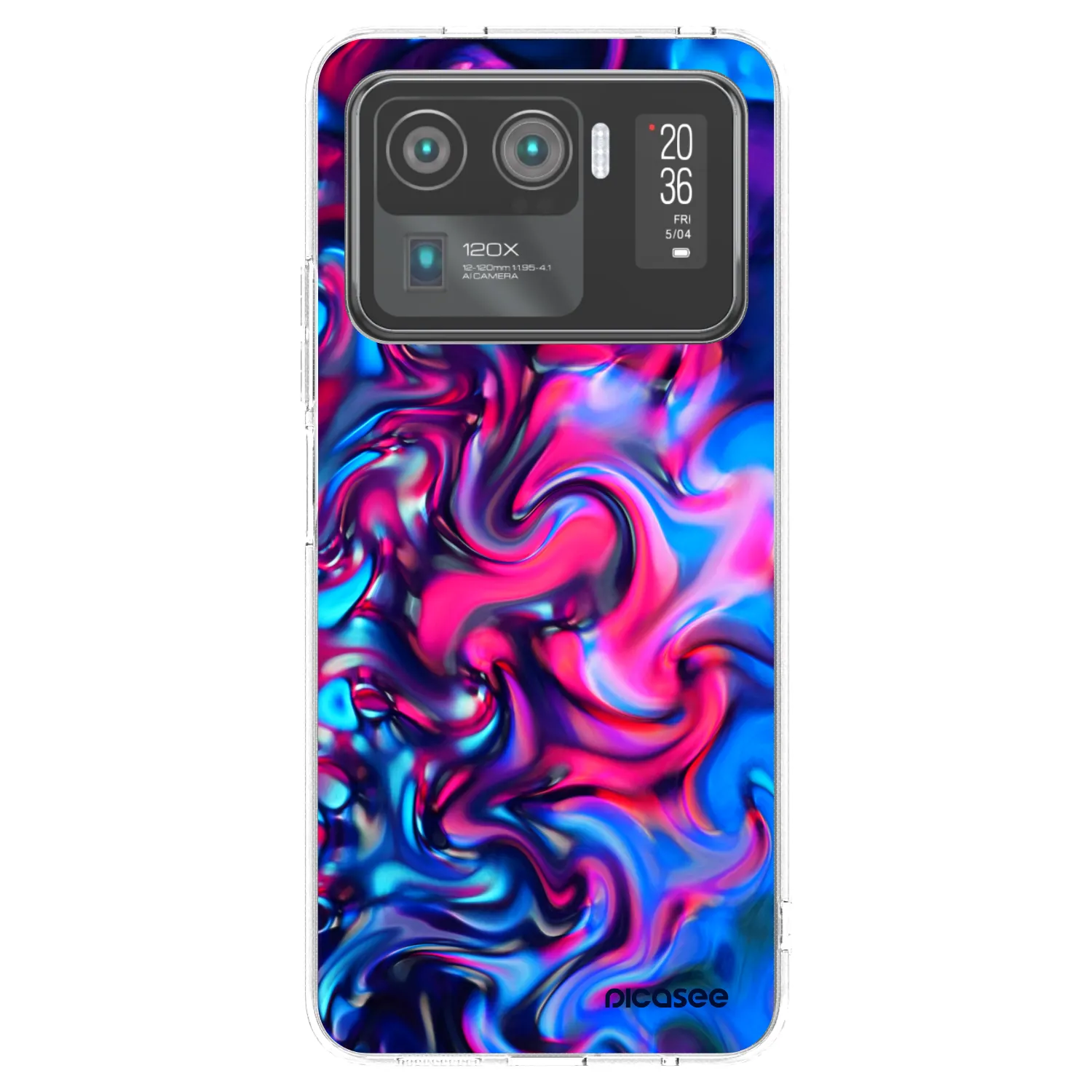 Picasee husă transparentă din silicon pentru Xiaomi Mi 11 Ultra - Redlight