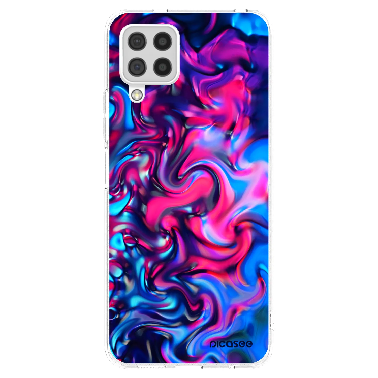 Picasee husă transparentă din silicon pentru Samsung Galaxy A22 A225F 4G - Redlight