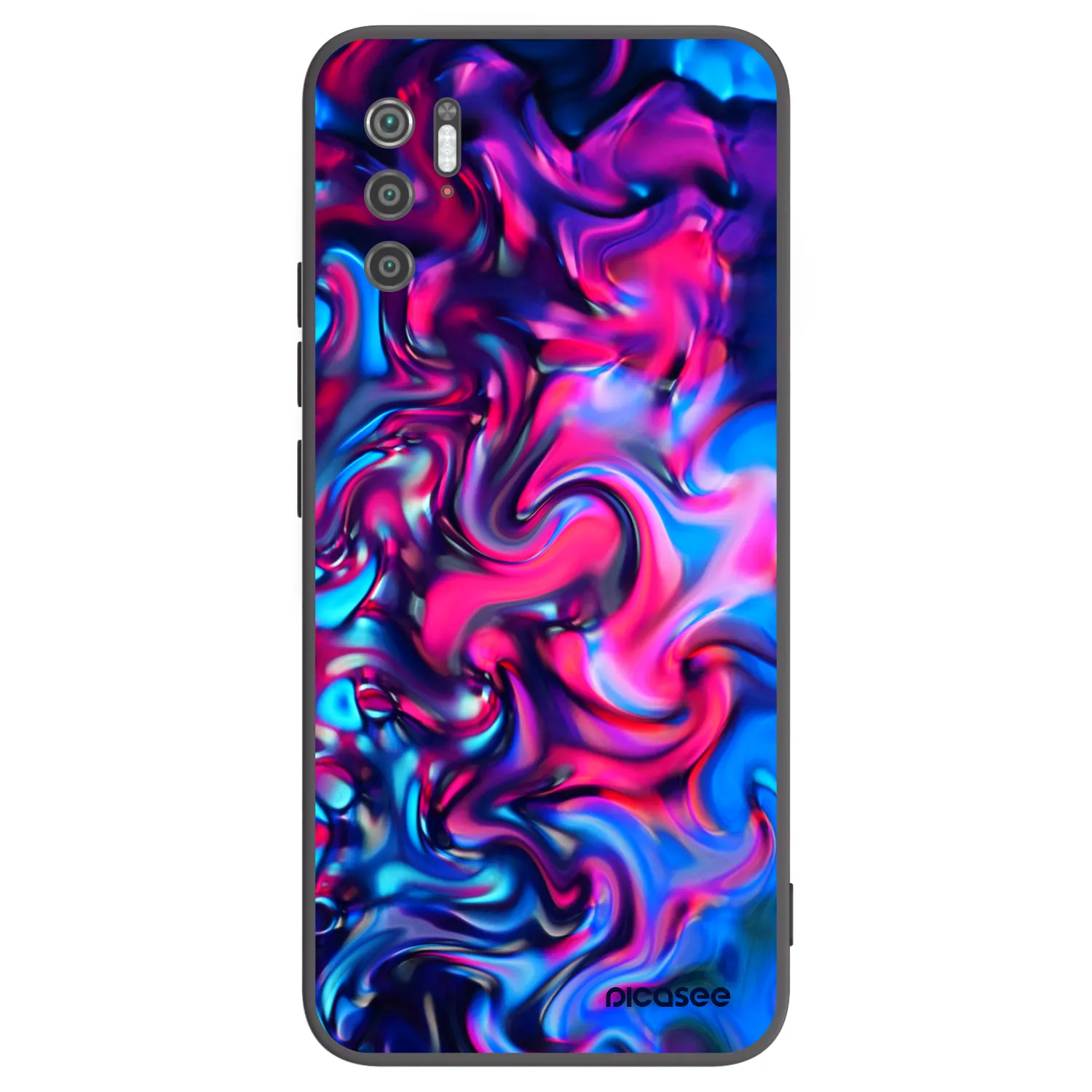 Picasee husă neagră din silicon pentru Xiaomi Poco M3 Pro 5G - Redlight