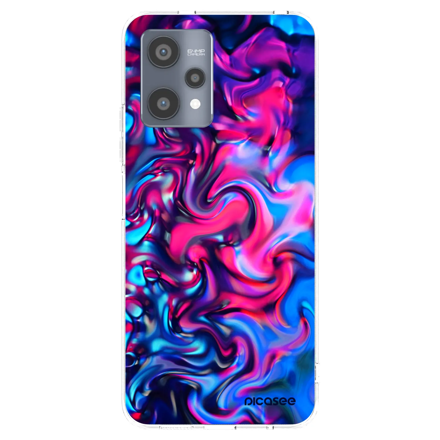 Picasee husă transparentă din silicon pentru Realme 9 Pro 5G - Redlight