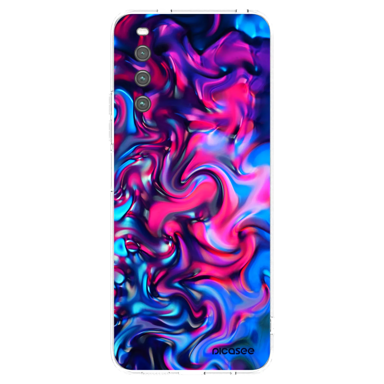 Picasee husă transparentă din silicon pentru Sony Xperia 10 IV 5G - Redlight