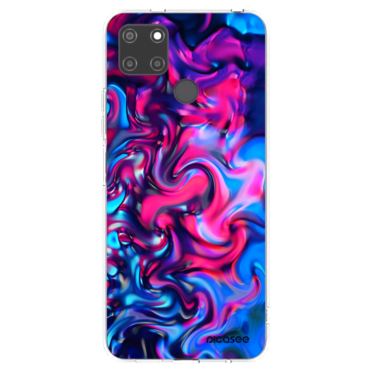 Picasee husă transparentă din silicon pentru Realme C21Y - Redlight