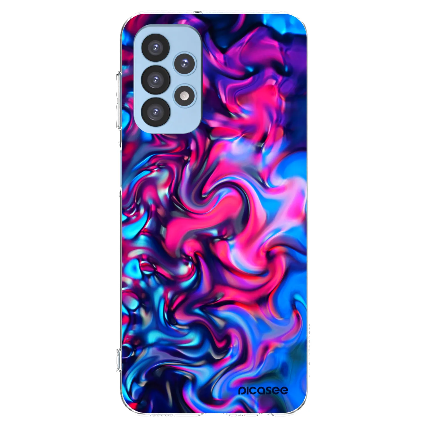 Picasee husă transparentă din silicon pentru Samsung Galaxy A23 A235F 4G - Redlight