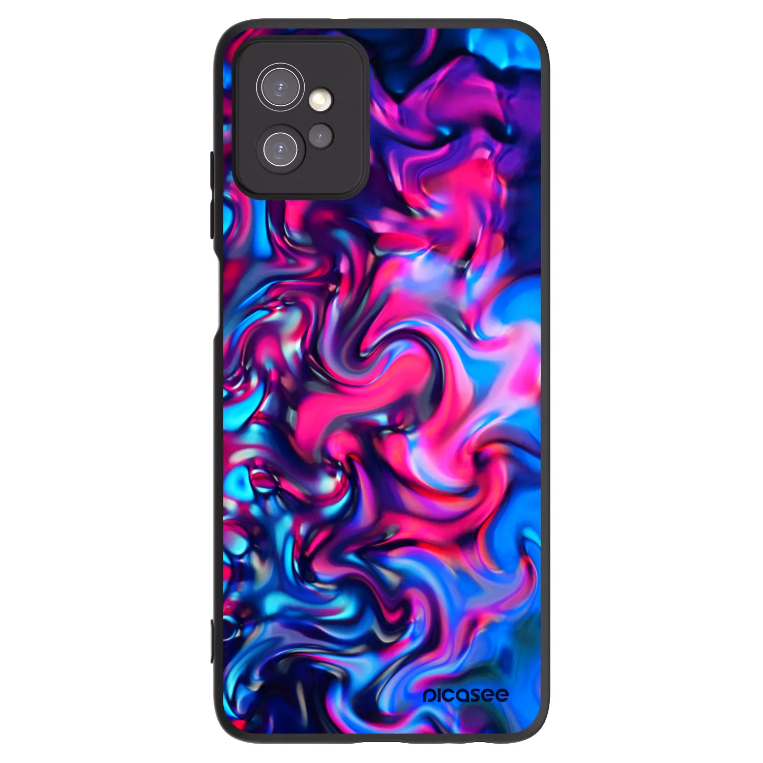 Picasee husă neagră din silicon pentru Motorola Moto G32 - Redlight