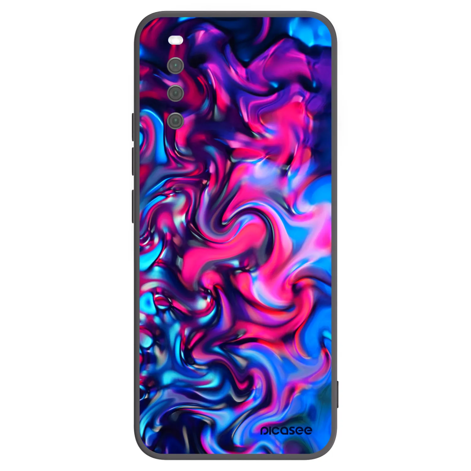 Picasee husă neagră din silicon pentru Sony Xperia 10 III - Redlight