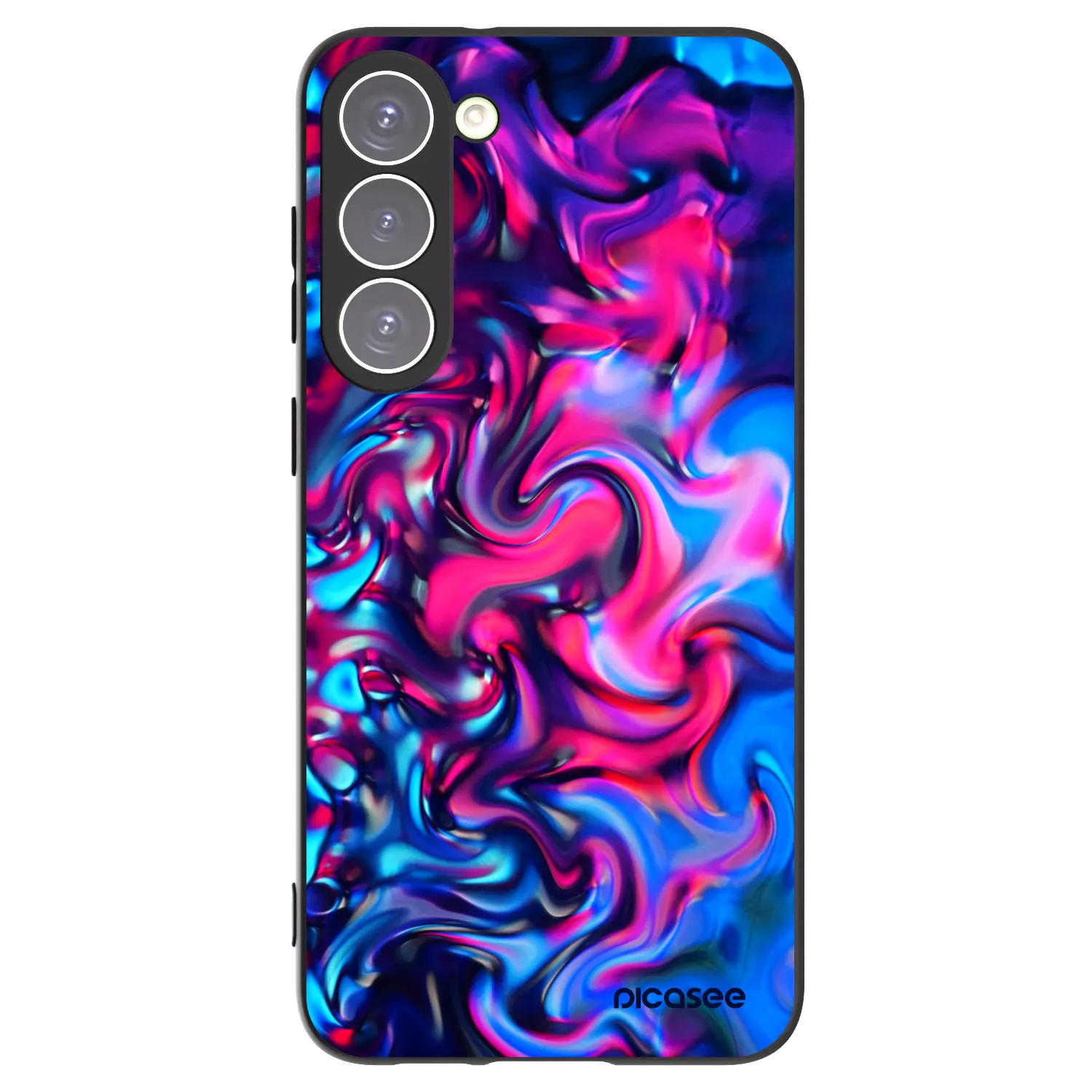 Picasee husă neagră din silicon pentru Samsung Galaxy S23+ 5G - Redlight